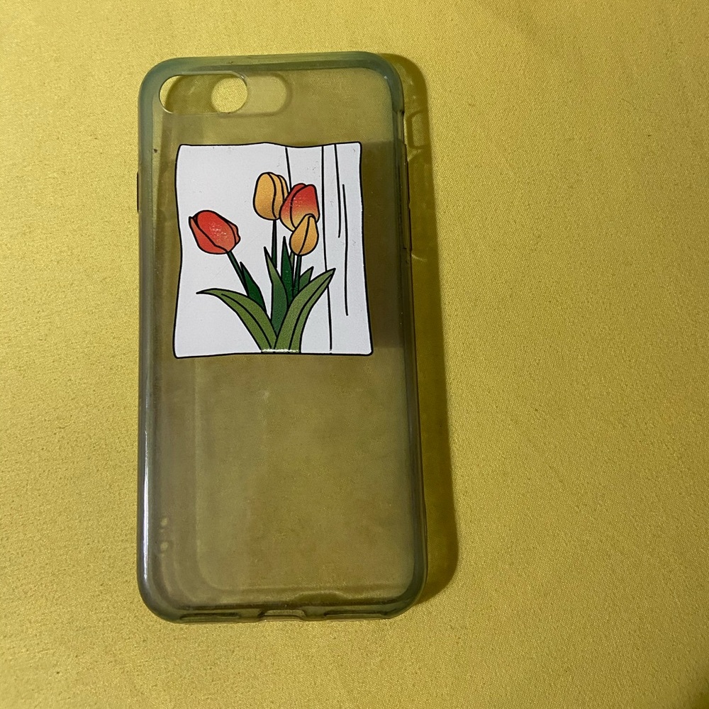 clear flower case